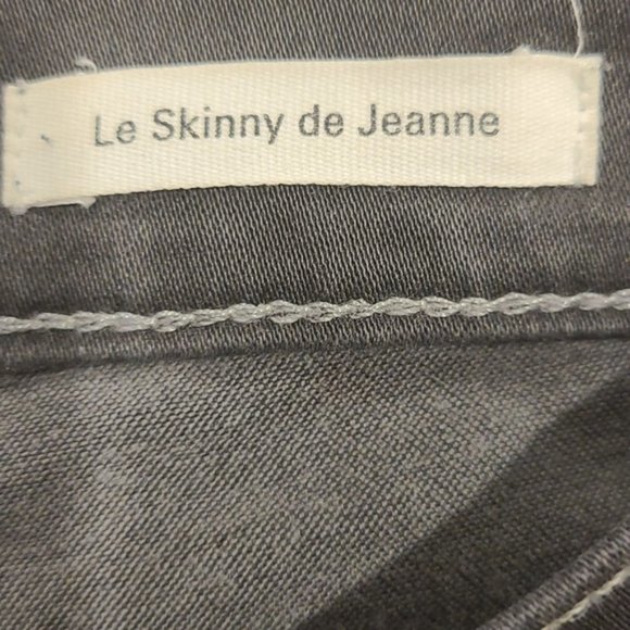 Frame Denim Le Skinny De Jeanne Jeans - Size 26 - Gray, Skinny Jeans, - Picture 7 of 9